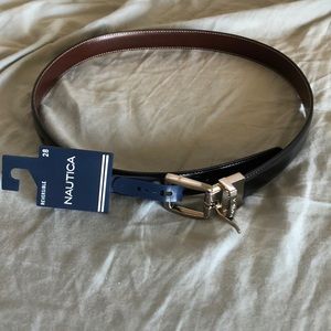 NWT Nautica Men’s Black Belt